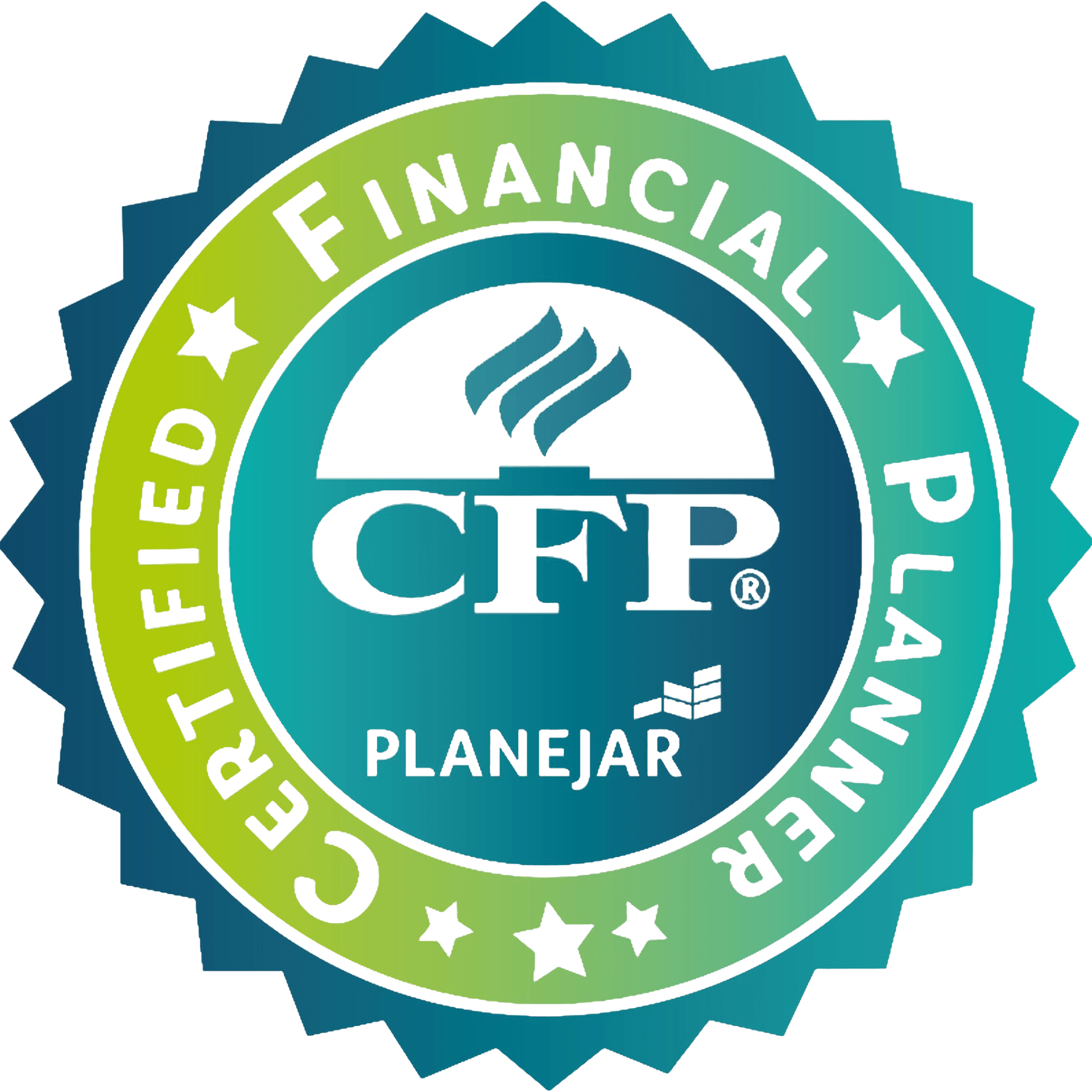 Selo CFP® Certified Financial Planner — Planejar